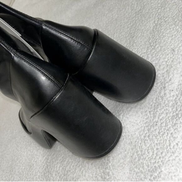 Zara Black Chunky Heel Platform Retro Ankle
Boots (Size 40/9) - Picture 10 of 12
